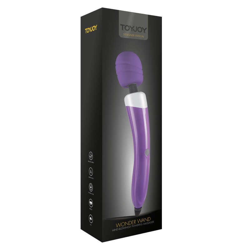 Stymulator-WONDER WAND MASSAGER PURPLE